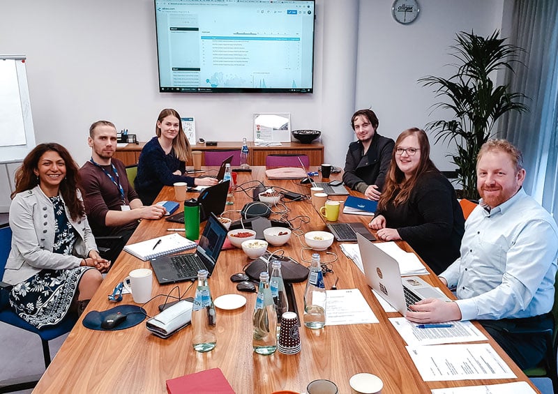 Kundentermin mit allnex vor Ort in Riga