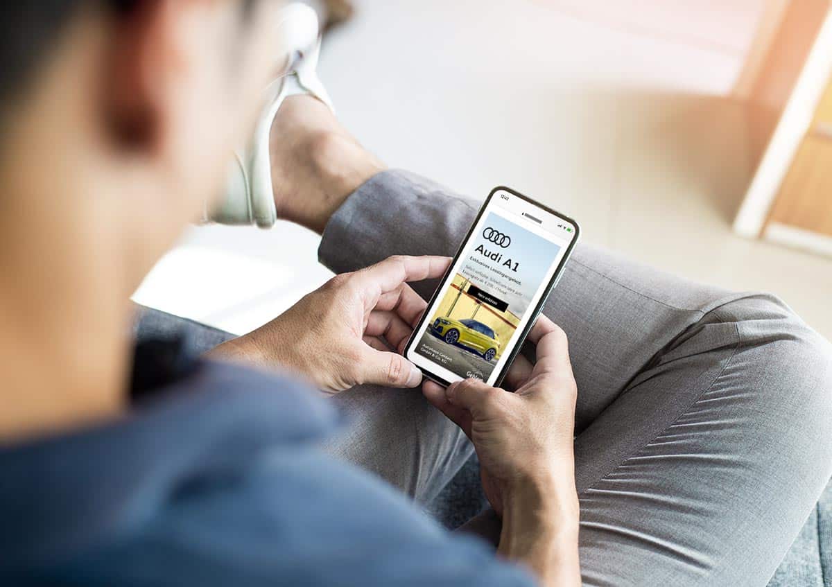 Mobile Ads für das Autohaus Gehlert
