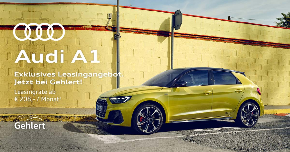 Facebook Ads für das Autohaus Gehlert: Audi A1