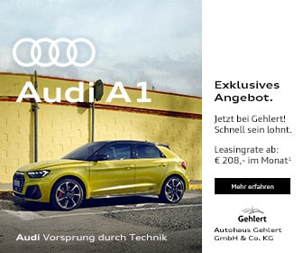 Google Ads für das Autohaus Gehlert: Audi A1