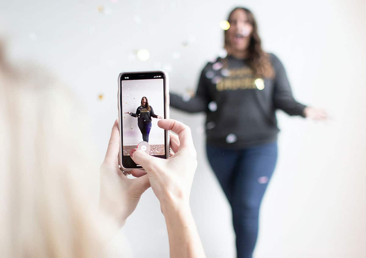 Das Team im Vordergrund – Ideen für Instagram Story