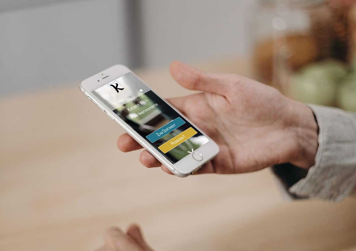 Mobile Version Weinhandlung Kromer