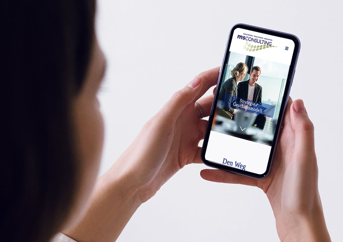 Mobile first mit MS Consulting