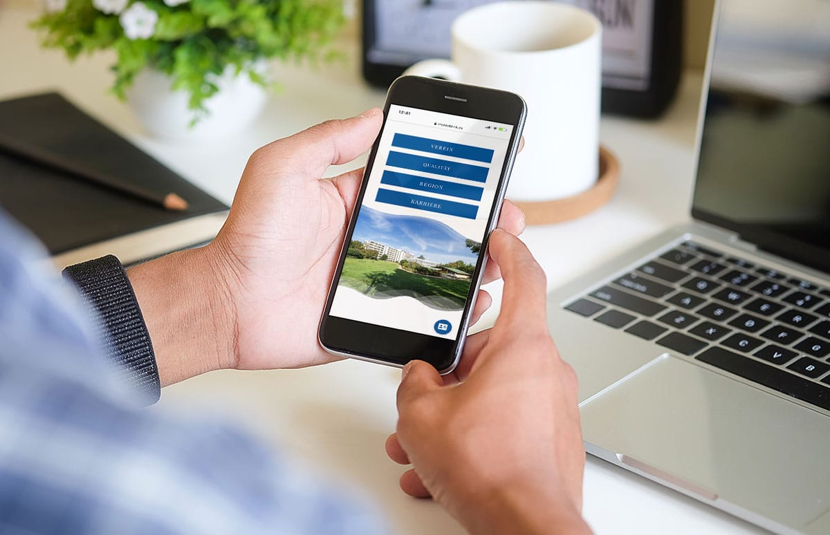 Rehazentrum Bad Krozingen mit mobiler Website