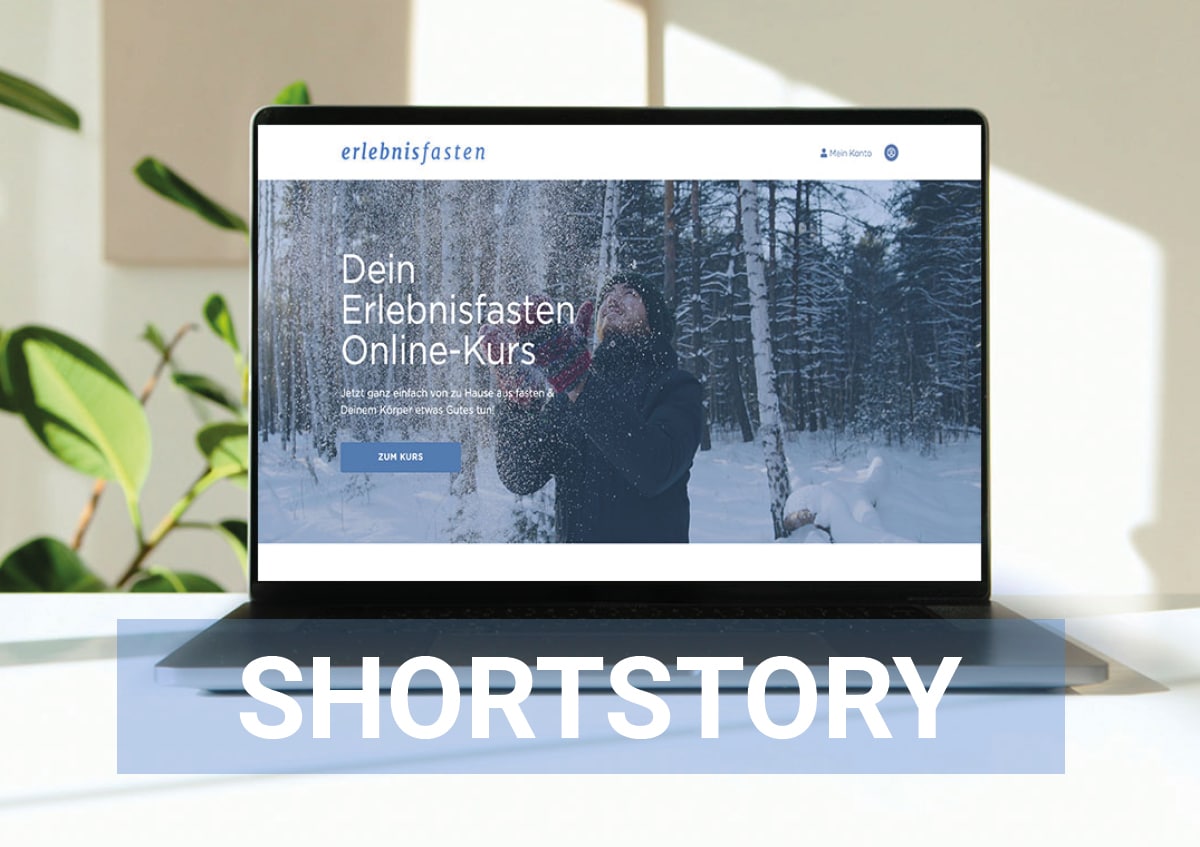 Shortstory zu dem Onlinefastenkurs von Erlebnisfasten